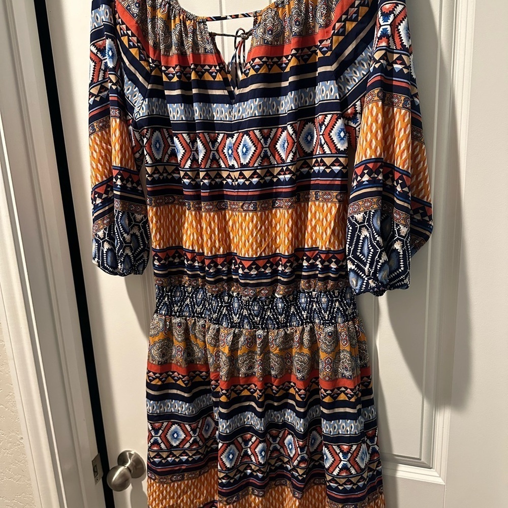 Betsey Johnson Multicolor Patterned Mini Dress - Picture 11 of 16
